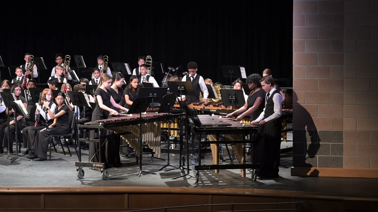 A Yuletide Celebration - Wiley MS Wind Ensemble Percussion - 2025 Winter Concert