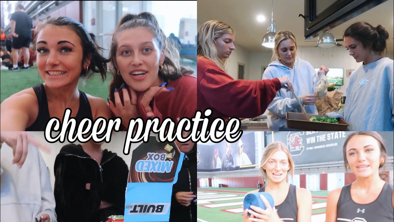 VLOG | cheer practice is back.