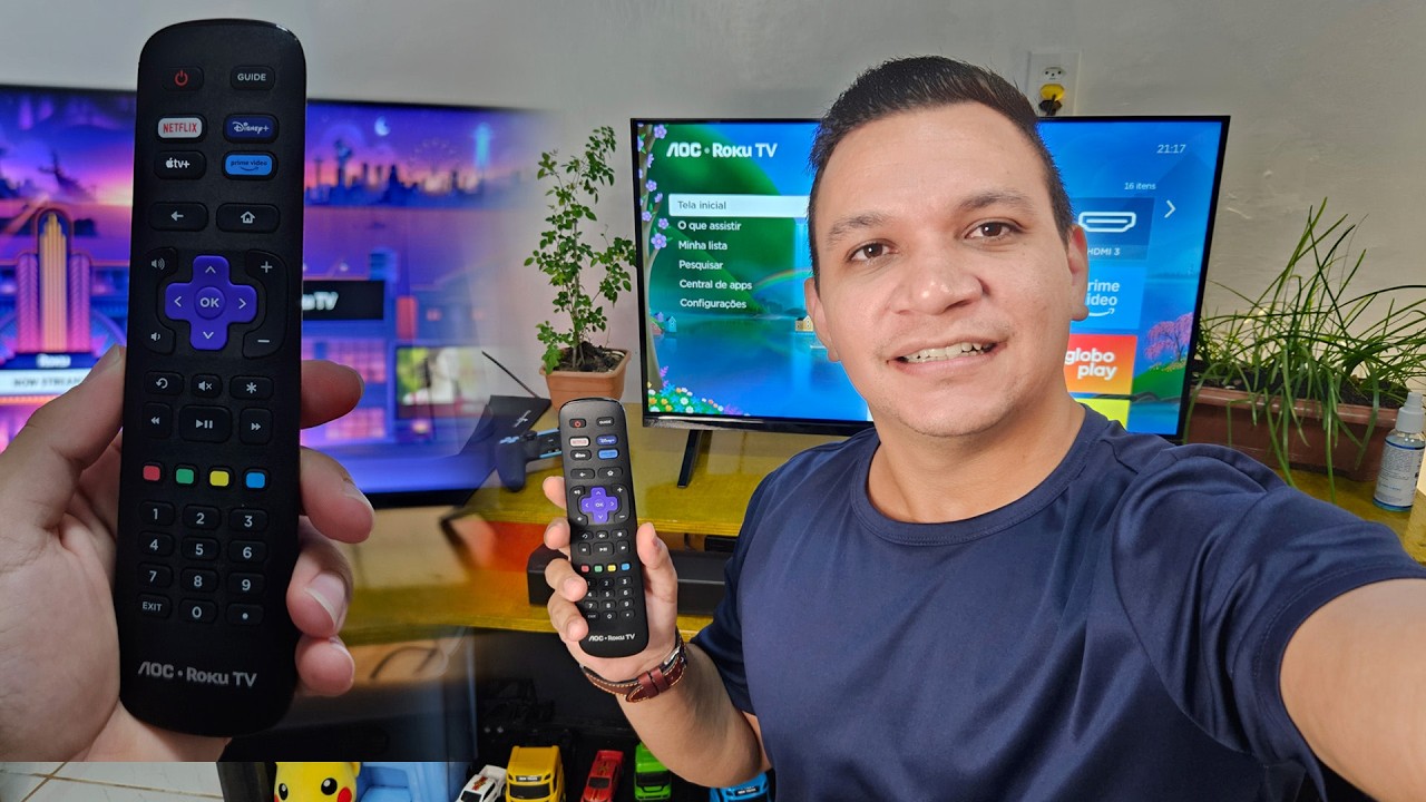 TV AOC 32S5045 ROKU TV TESTE Streaming teste Netflix HD prime, Max review playstation