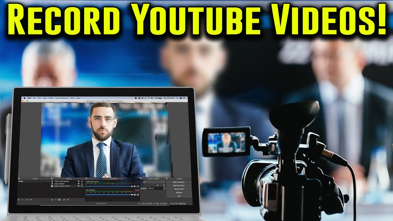 Используйте Obs для записи видео на YouTube