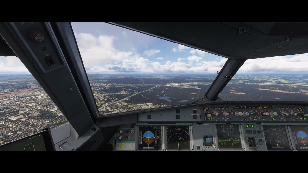 fenix a320 landing eddk