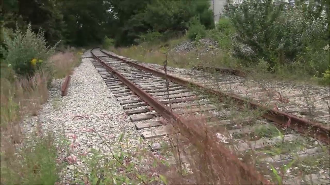 Out of service Providence & Worcester Slatersville Branch - 2023