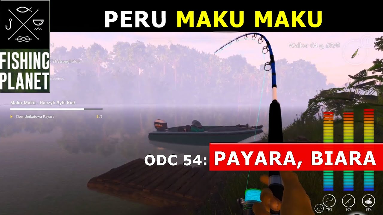 FISHING PLANET RYBA POTWÓR MAKU MAKU przygotowanie. Unikatowa payara, biara spoty. Poradnik