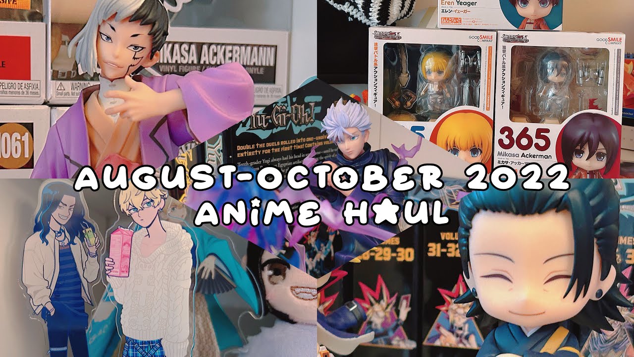 anime haul || august-october 2022📦