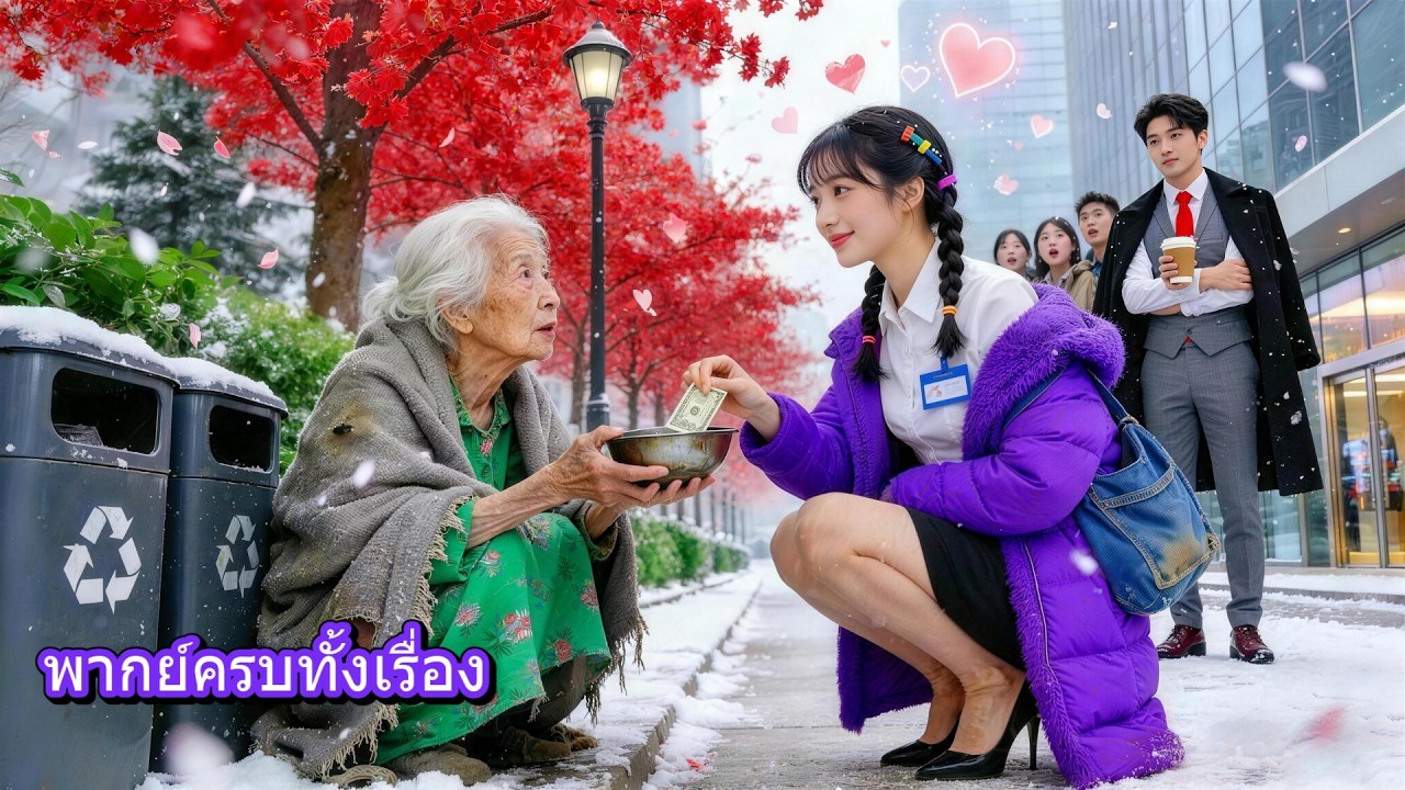 คุณย่า CEO ปลอมเป็นขอทานโดนเยาะเย้ย มีแค่เด็กฝึกใจดีให้เงิน $100 สุดท้าย—รักมาแล้ว!