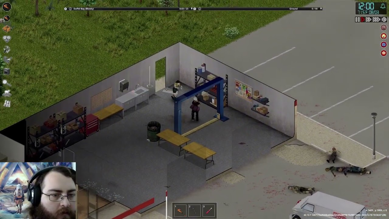 Huge Progress on the Trailer Park! Project Zomboid Year Survival Challenge! Build 42.13 Beta! Vod 40