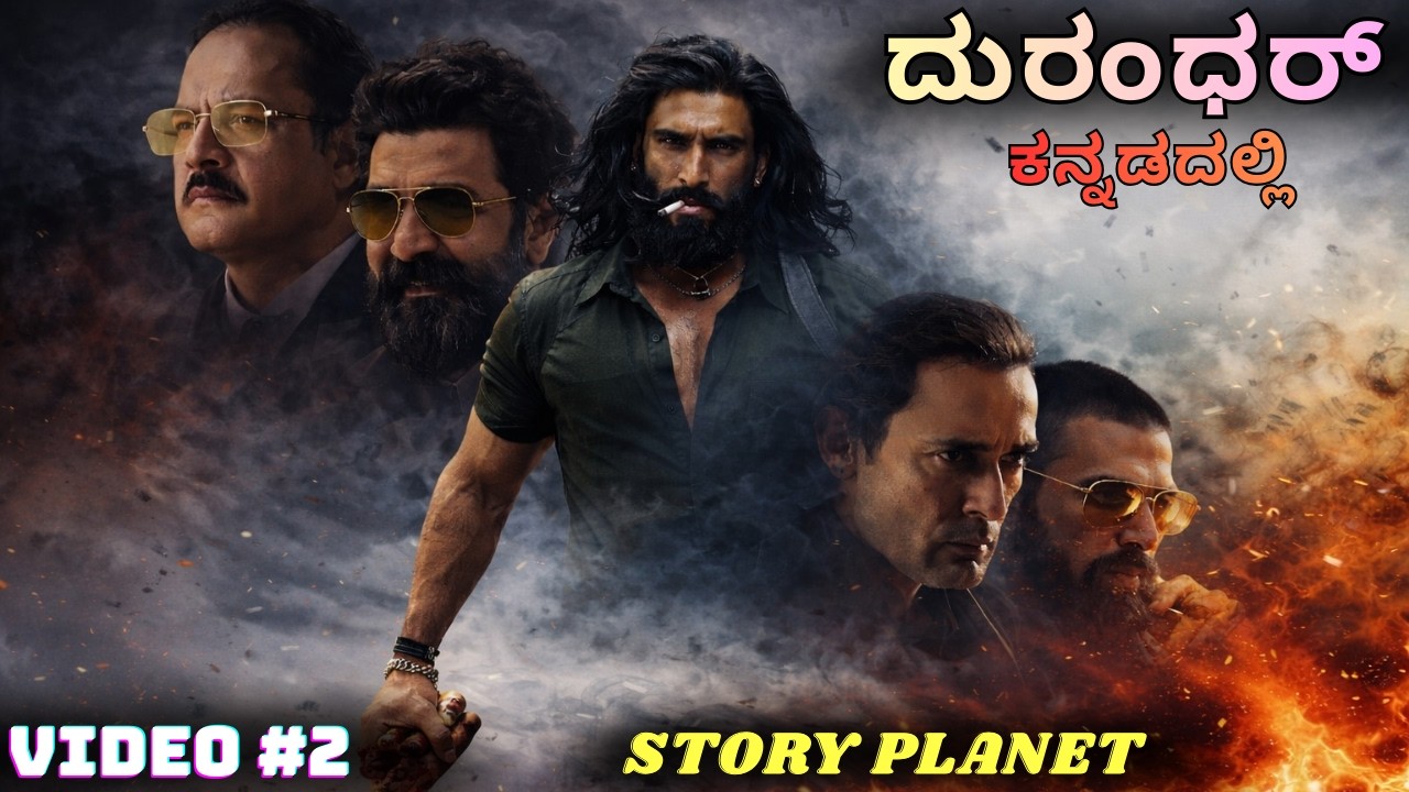 Durandhar movie explained in kannada|| ಹಂಜಾ ಇಕ್ಬಾಲ್ಗೆ  ಸಿಕ್ಕಿ ಬಿದ್ನ.?