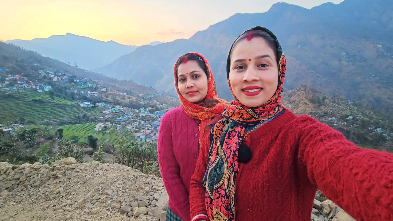 भाभी को ले गई सुंदर सी जगह घुमाने के लिए 🤗|| Preeti Rana || Pahadi Lifestyle vlog || Triyuginarayan 