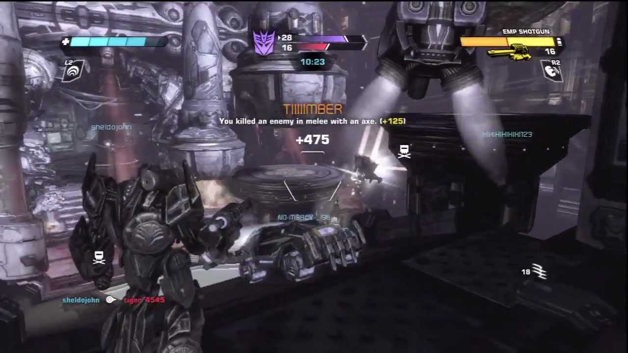 !P.O.K.E! - Transformers War For Cybertron Gameplay