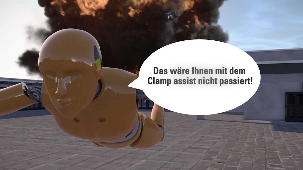 ALLMATIC: Messe-Trailer Clamp assist