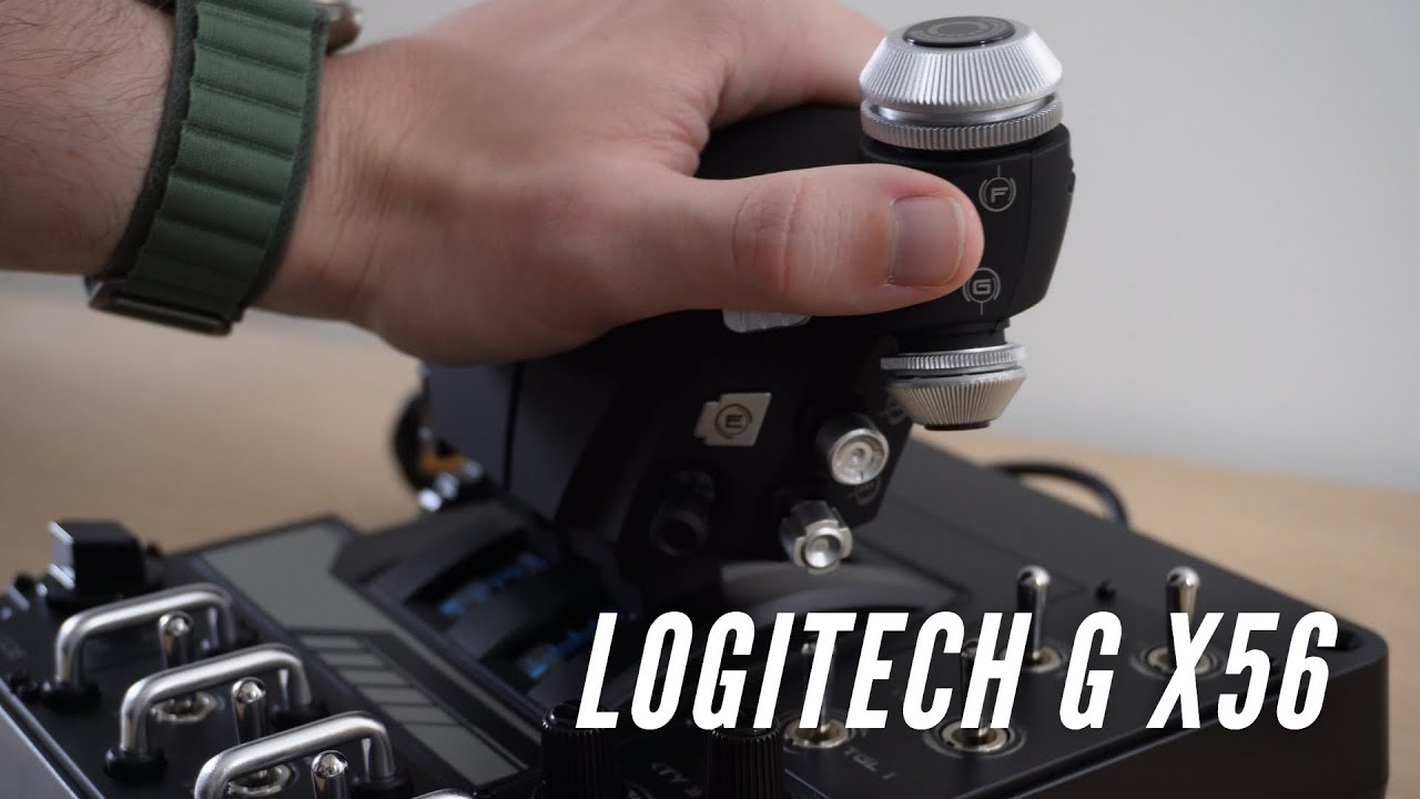 Logitech G X56 Unboxing | De perfecte mid-range flight stick voor Flight Simulator?