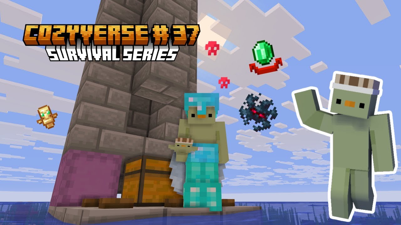 Automatic Raid Farm ⚔️ Totems & Emeralds – CozyVerse Ep.37 | Minecraft Survival Series