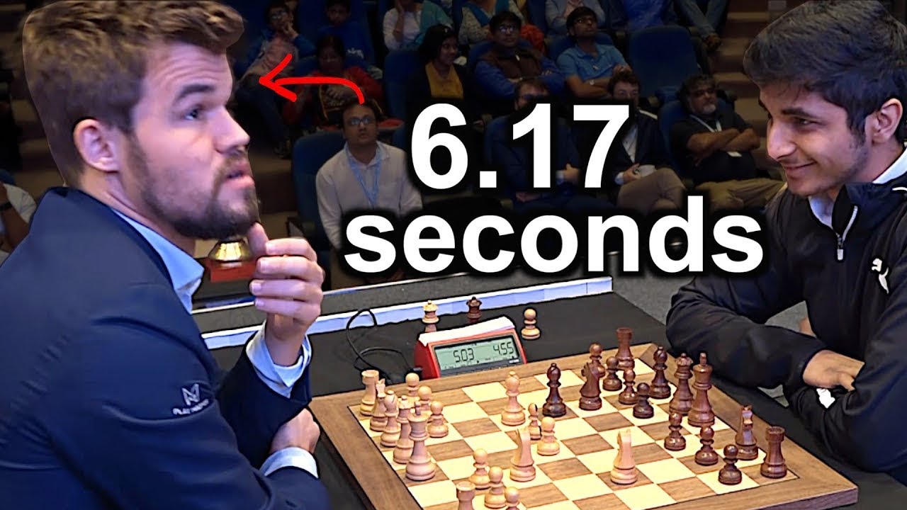 Magnus Carlsen's Fastest Wins