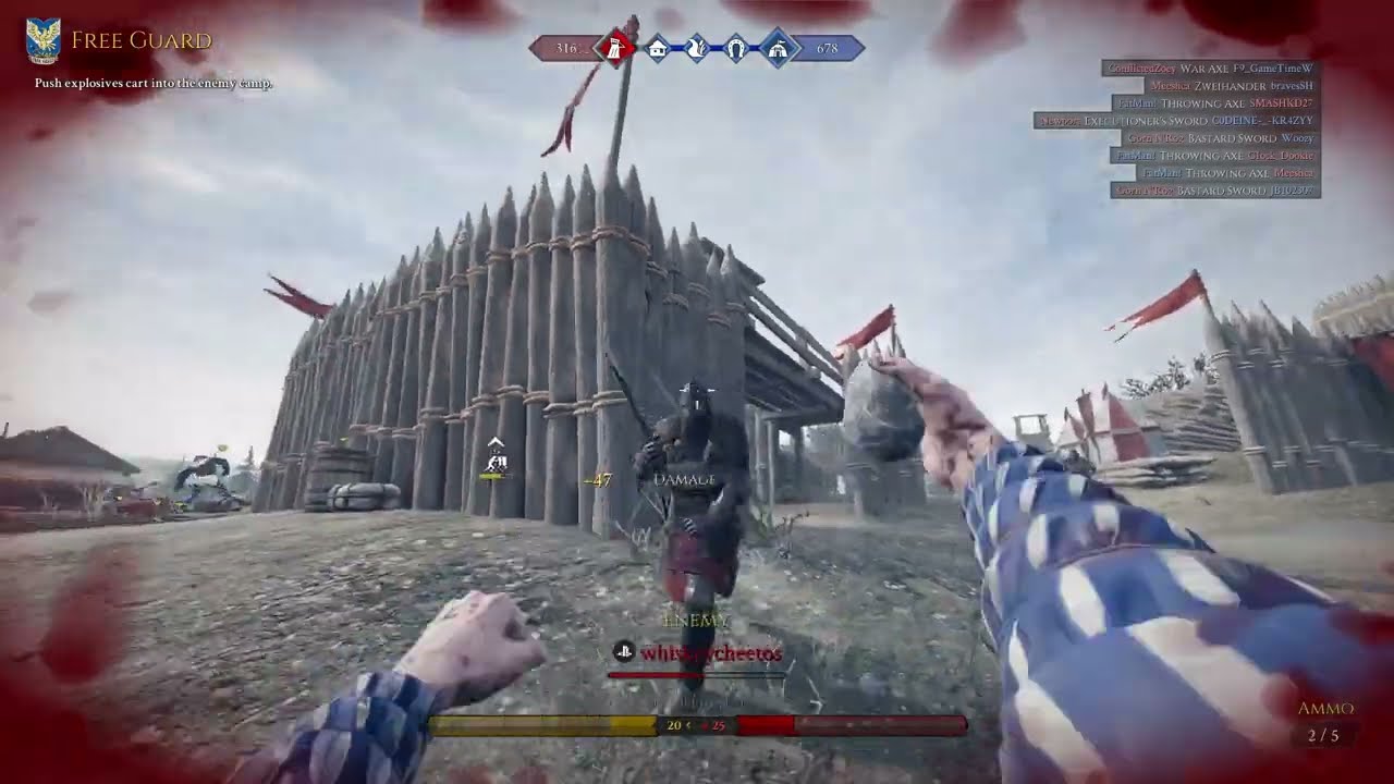 Mordhau is a silly comedy game