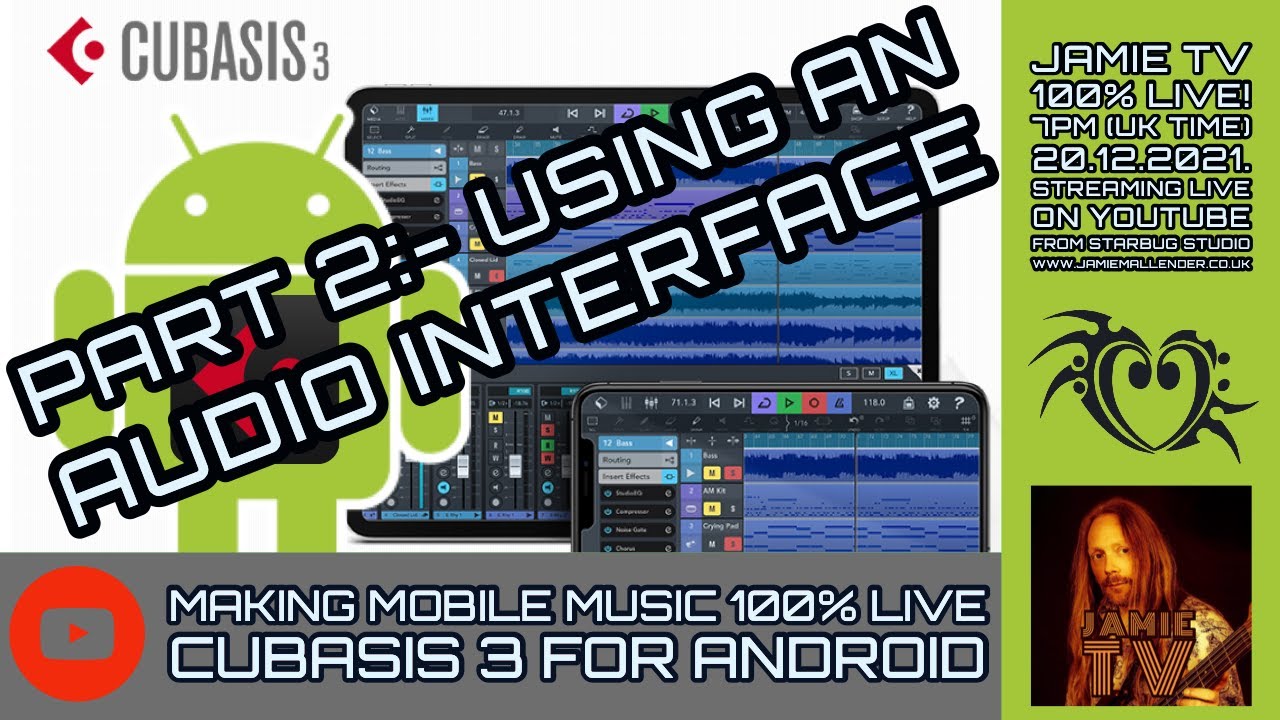 Cubasis 3 For Android - Using An Audio Interface