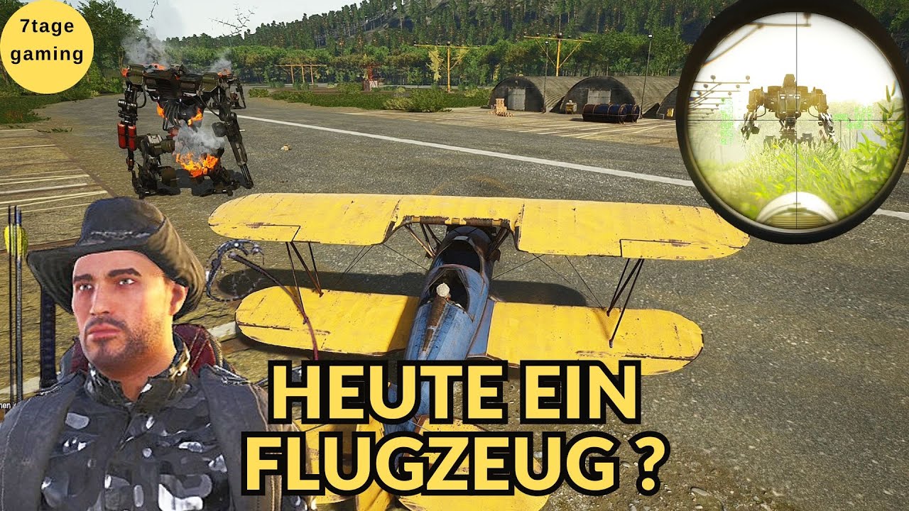 SCUM Gameplay Deutsch | 18 | Bekomme ich heute mein Flugzeug ?