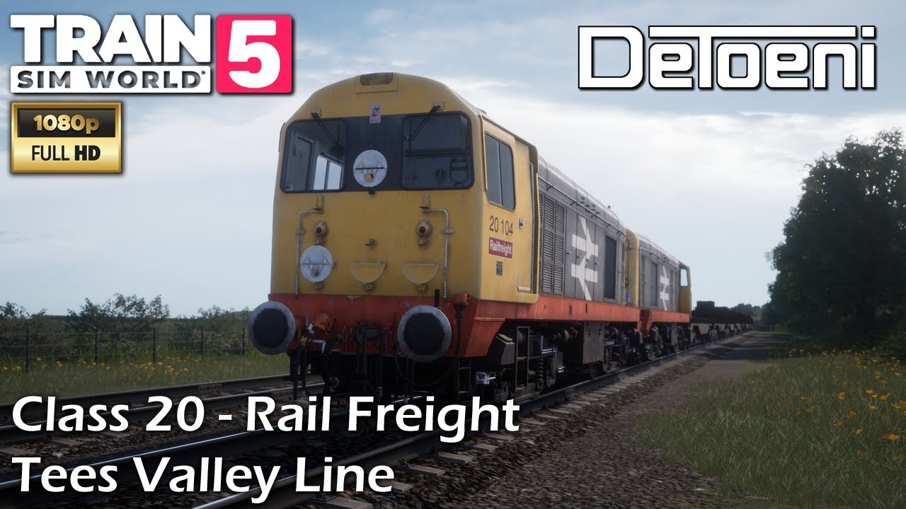 Class 20 Rail Freight Tees Valley Line Train Sim World 5