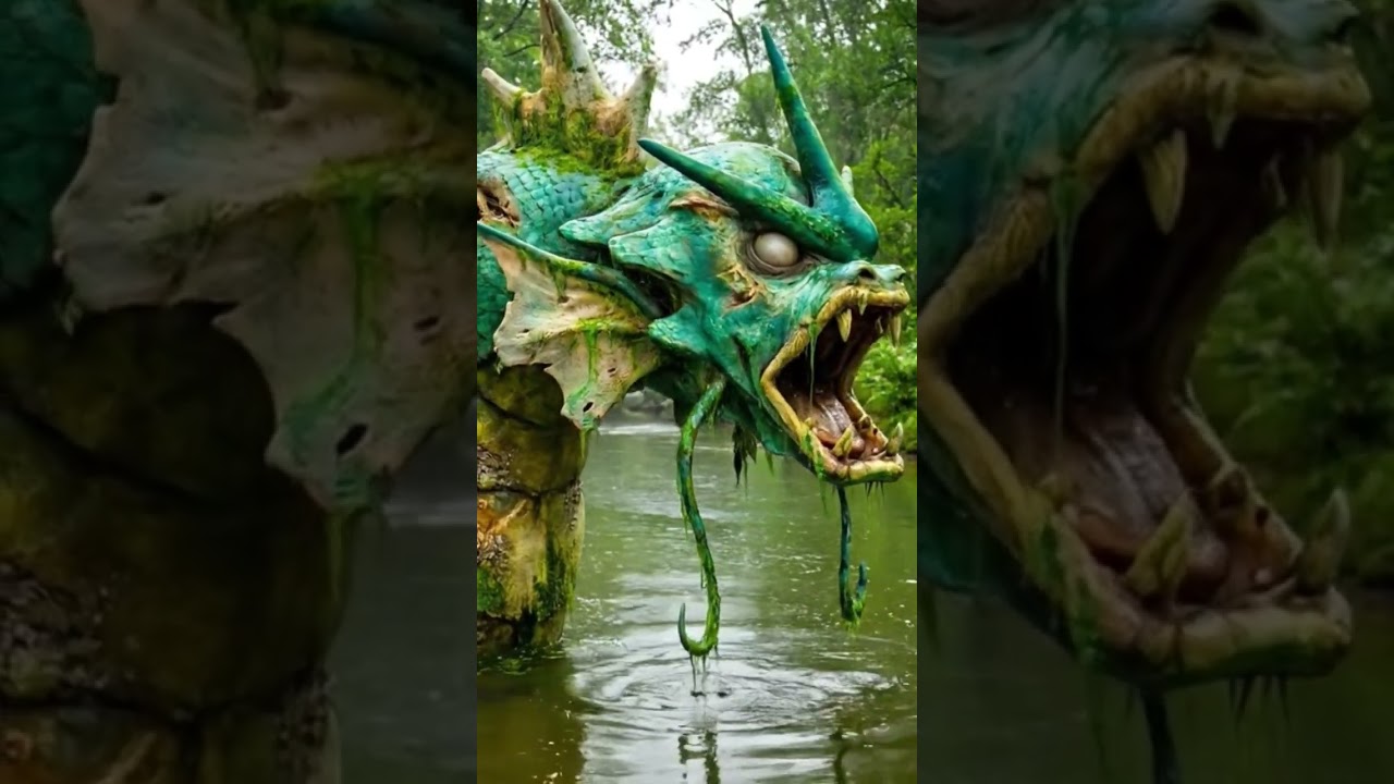 Zombie GYARADOS has been seen 👀in rivers 