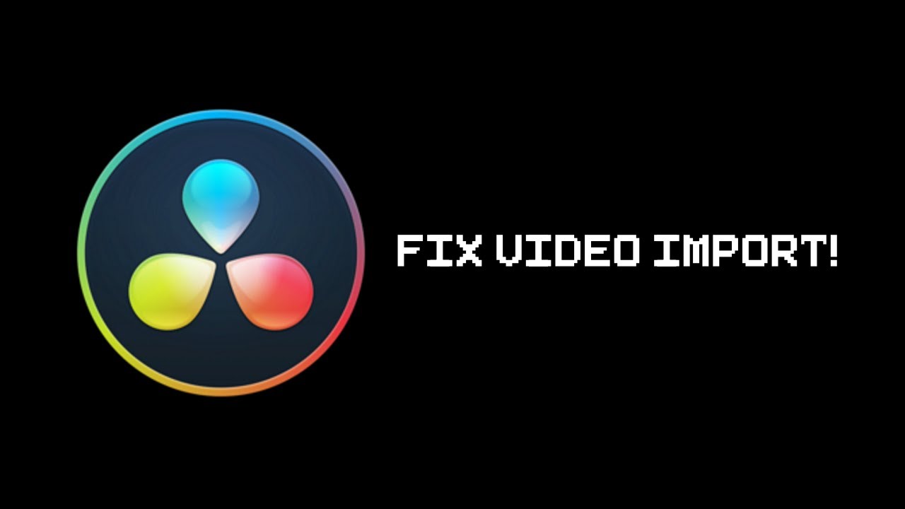 Как исправить импорт видео в Davinci Resolve для Linux