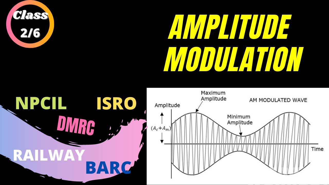 AMPLITUDE MODULATION 2 || UPPCL || UPRVUNL TECHNICIAN  ELECTRONICS MECHANIC ONLINE CLASSES 2020