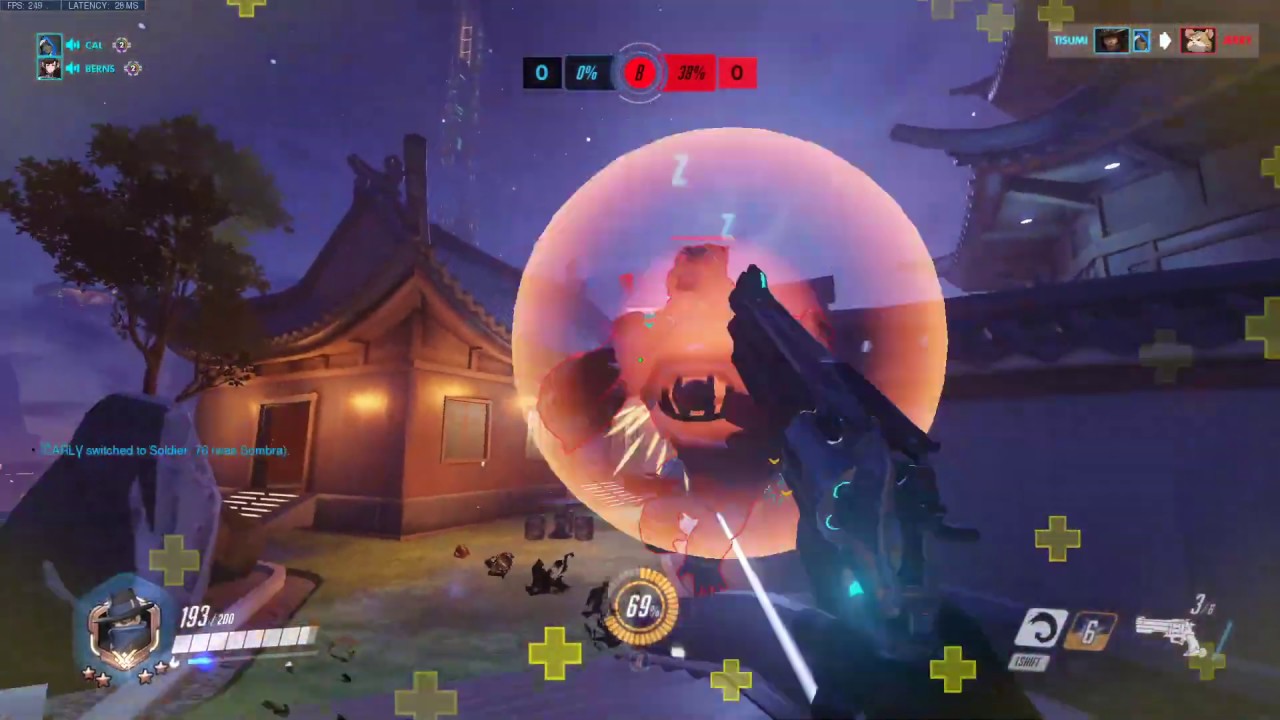 SUREFOUR MCCREE SHOWING HIS AIMING SKILLS! [ OVERWATCH SEASON 21 TOP 500 ]