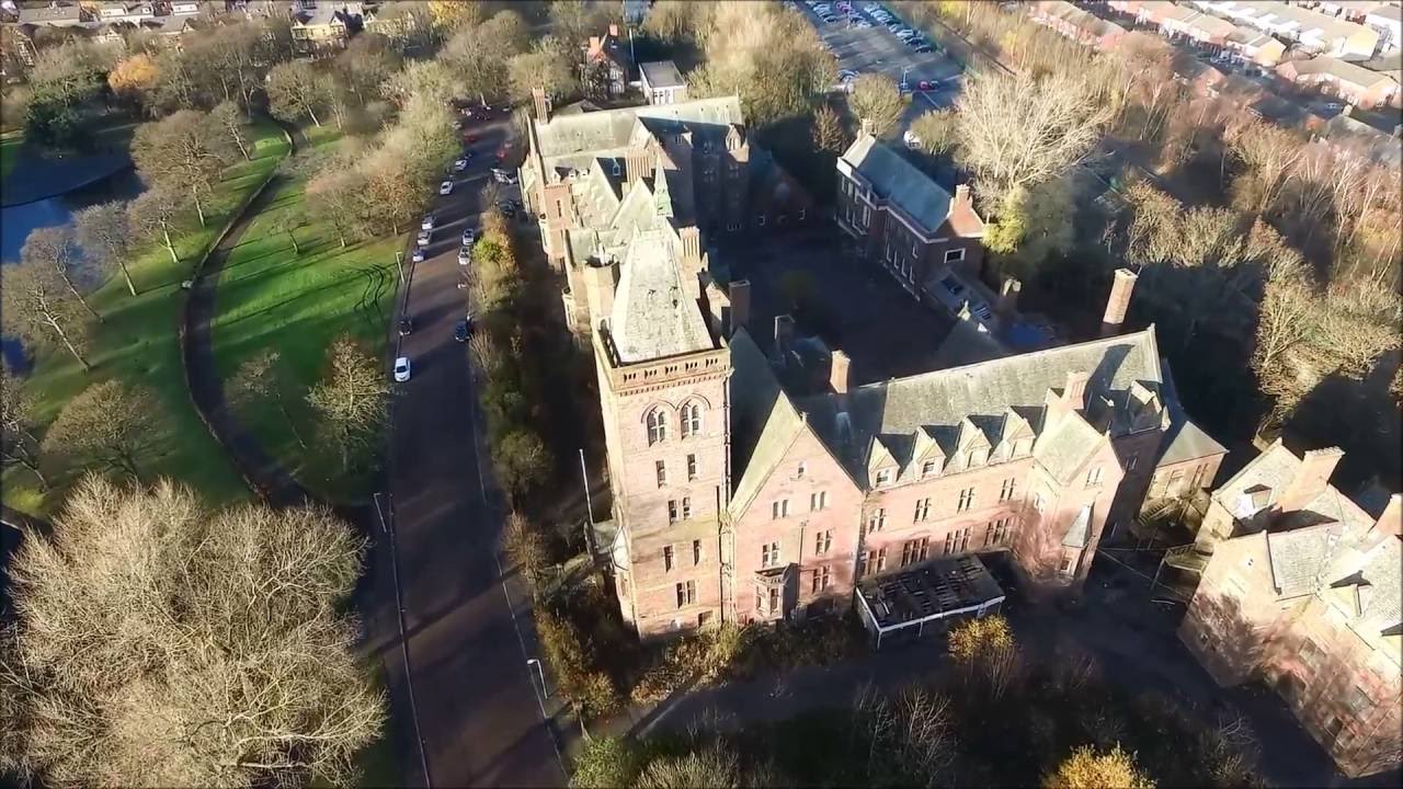 Newsham Park Hospital Drone footage PHANTOM 4