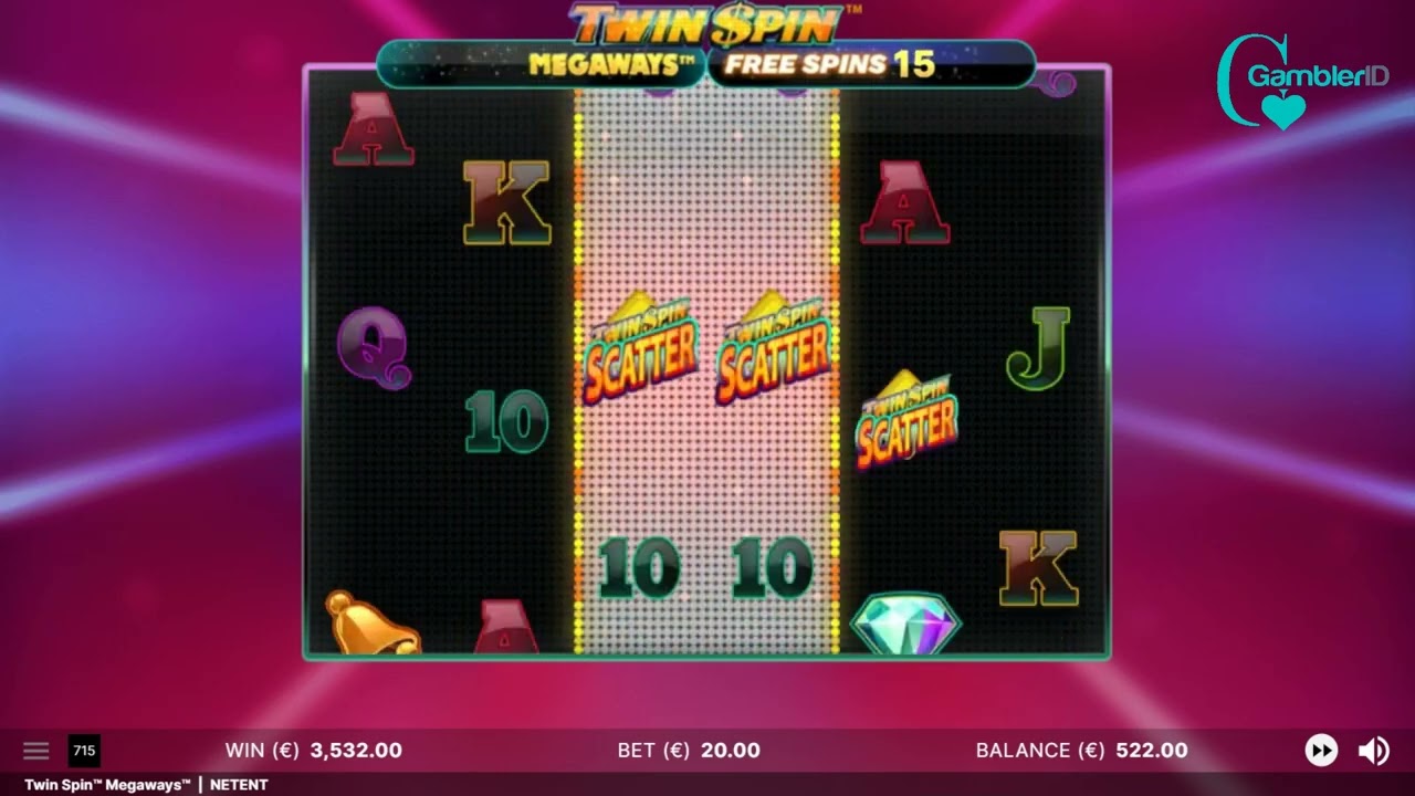 Twin Spin Megaways™ by NetEnt Video Review | GamblerID