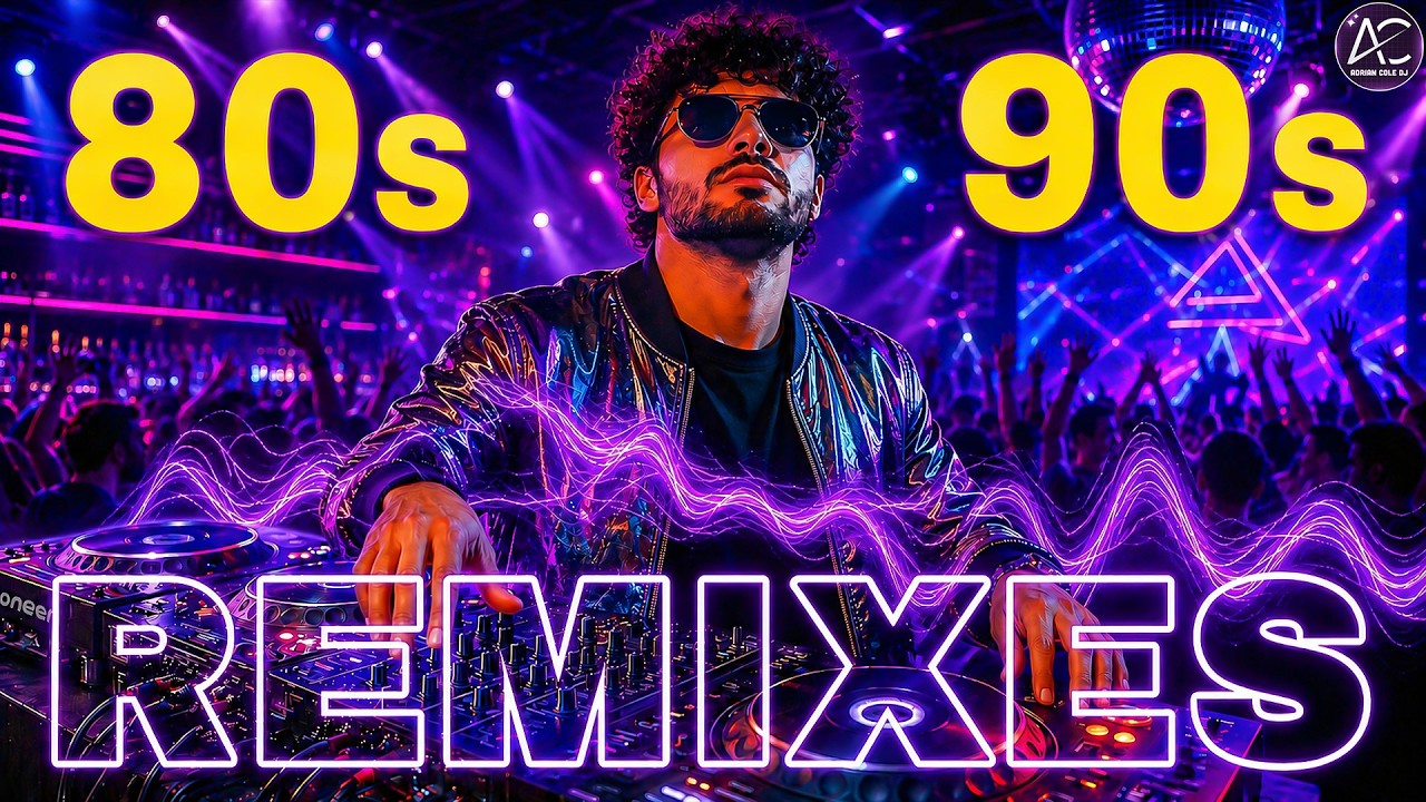Best 80s 90s Dance Hits Remixes | Legendary Retro Dancefloor Hits Nonstop | Adrian Cole DJ
