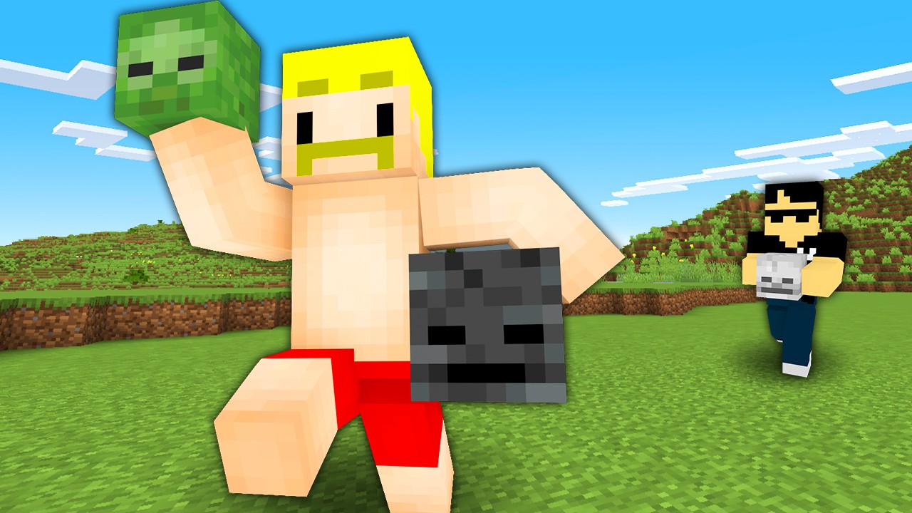 【マイクラ】みんなで集めろ！MOBの頭で1万ポイントゲットするまで終われません！