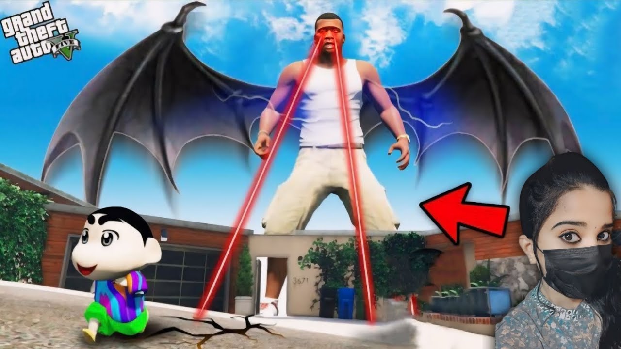 Franklin Trapped By VAMPIRE GOD - GTA 5 #93