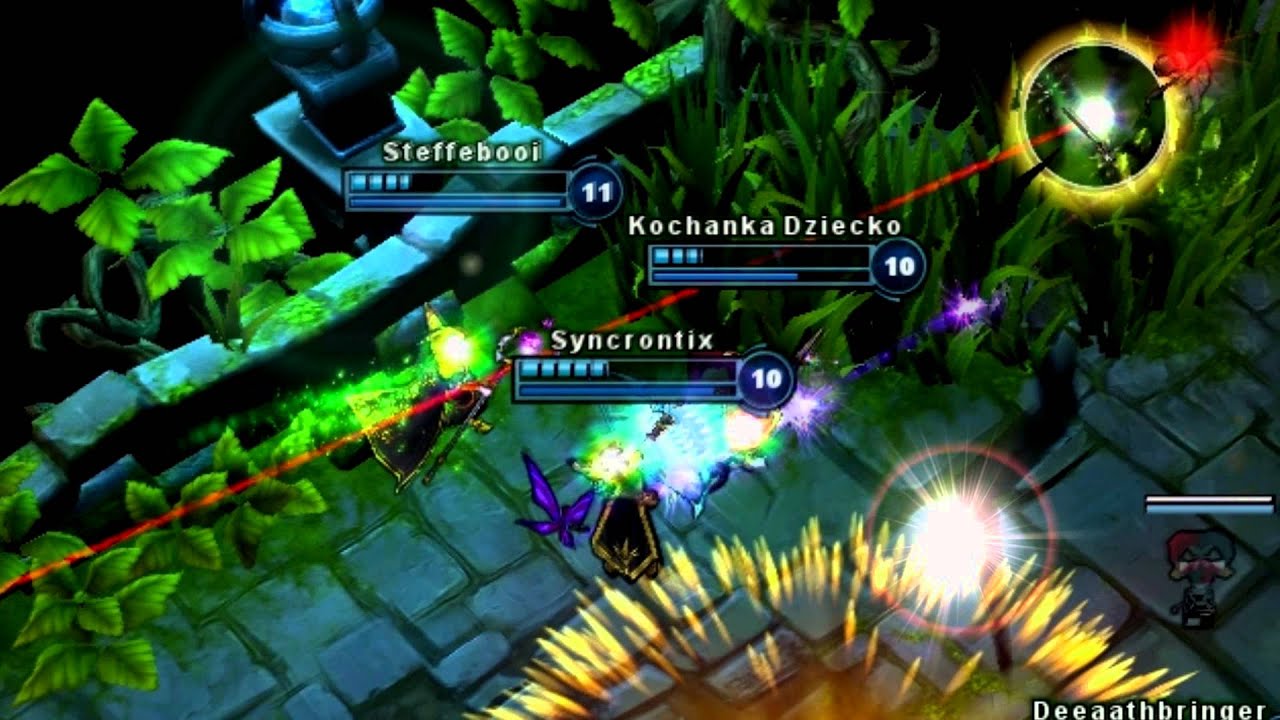 Instant triplekill by Lux!