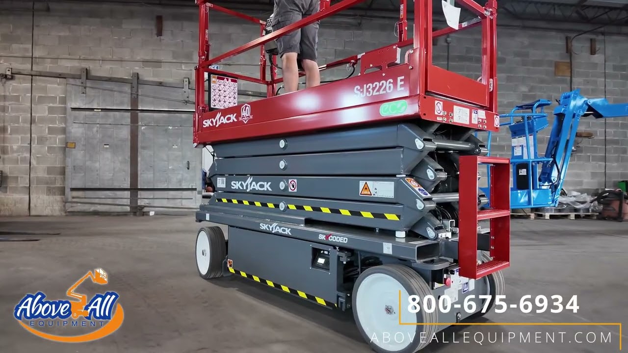 🚨 Brand-New 2026 Skyjack SJ3226 Scissor Lift — Best Price Online! 🚨