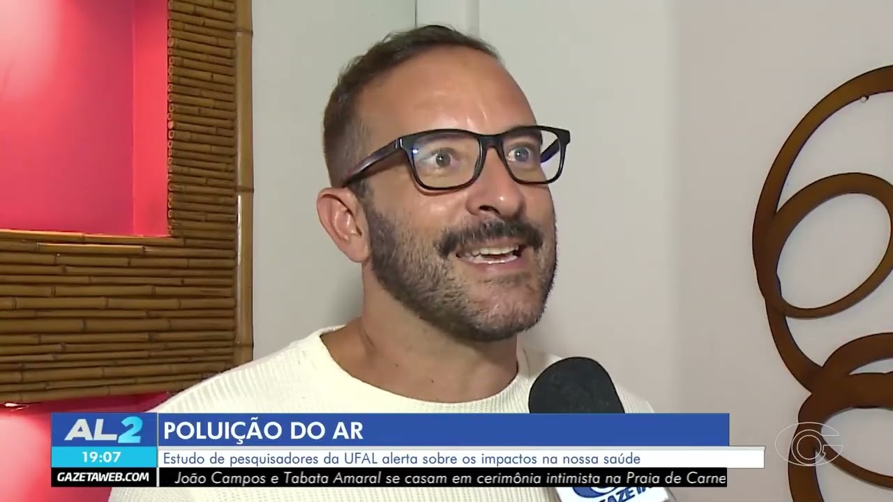 Estudo da UFAL alerta para impactos da poluição do ar na saúde - 21/02/2026