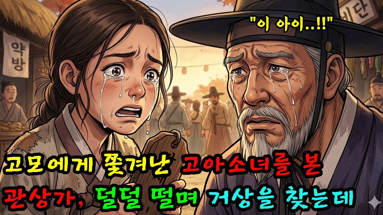 고모에게 버림받은 어린 고아 소녀 앞에 수십마리의 말 이끌고 온 거상이 무릎 꿇은 이유ㅣ야담ㅣ설화ㅣ민담ㅣ옛날이야기ㅣ오디오북ㅣ