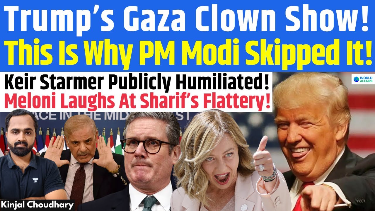 Not Your Vassal - India’s Message To US & Trump! Why PM Modi Skipped Gaza Peace Summit! Kinjal