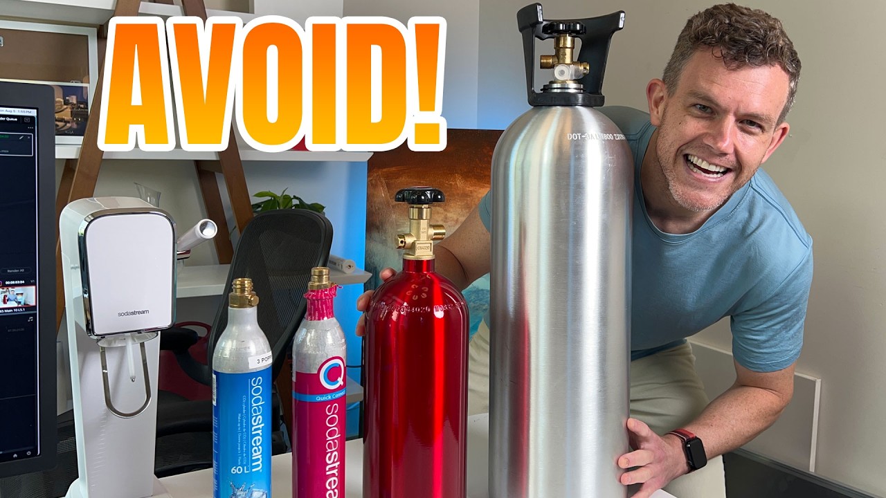 Баллон для заправки CO2 SodaStream, который вам никогда не стоит покупать! 5 фунтов против 20 фунтов