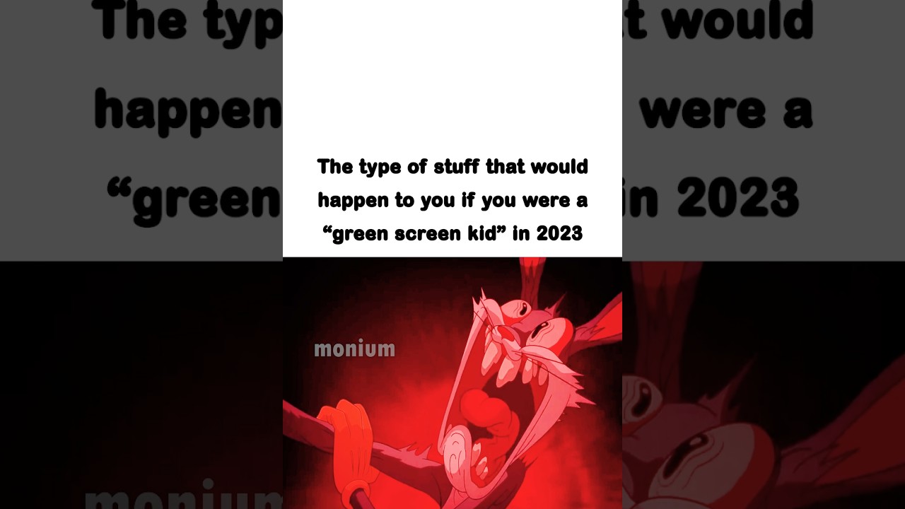 Green screen kids