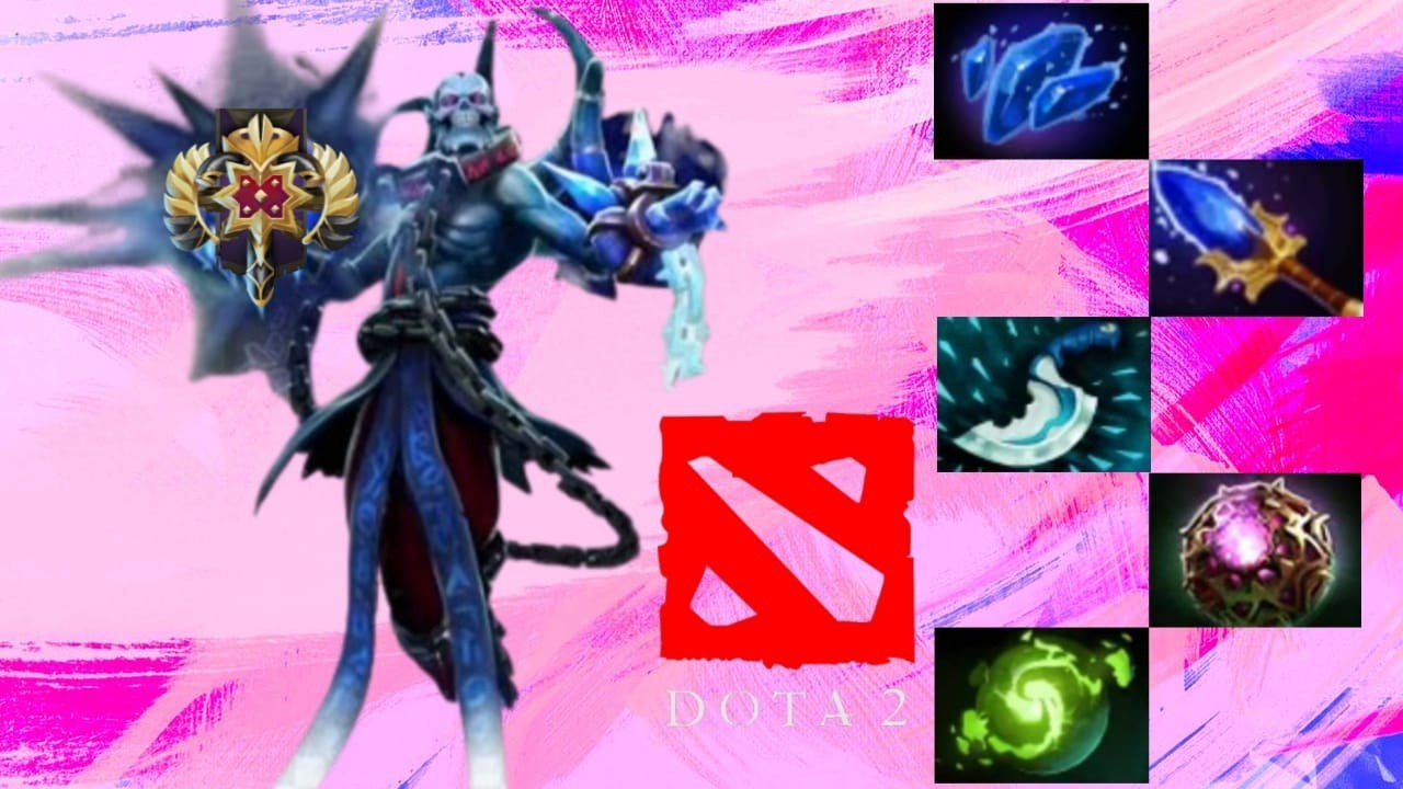 DotA 2 - Lich Pos 5 Legend Ranked Match