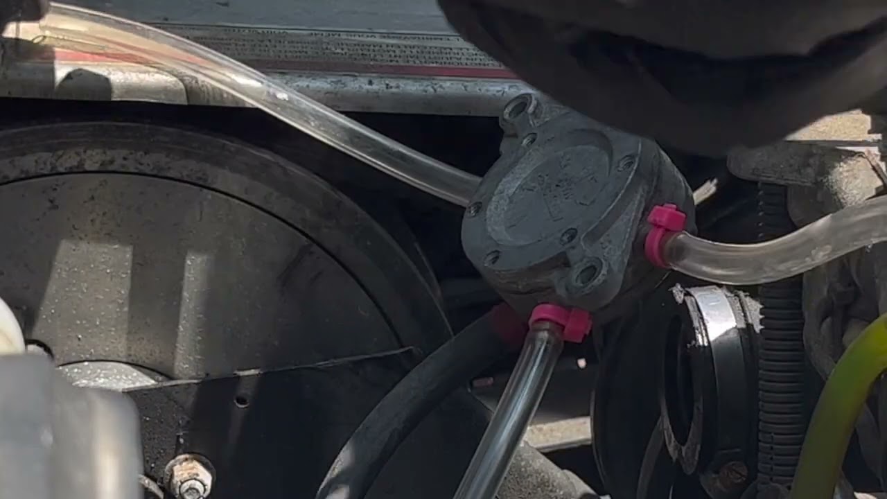 Polaris indy carb cleaning and replace fuel lines