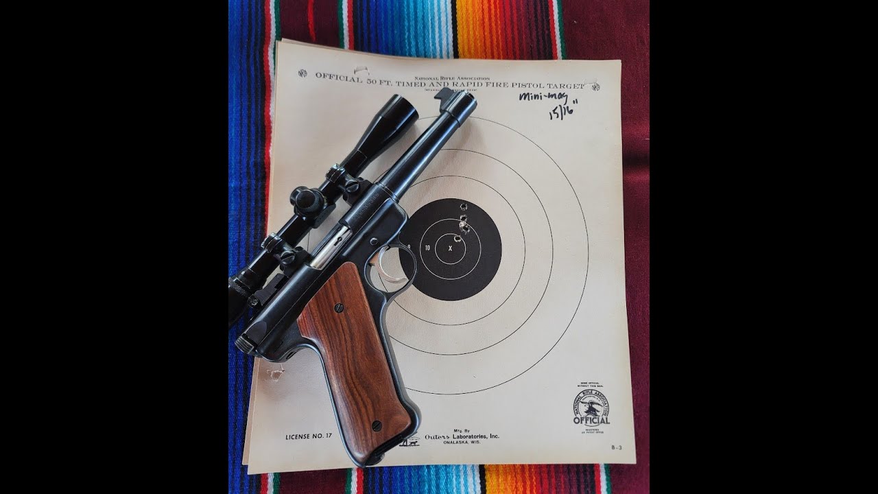 .22 ammo comparison in a Ruger Mark II Target