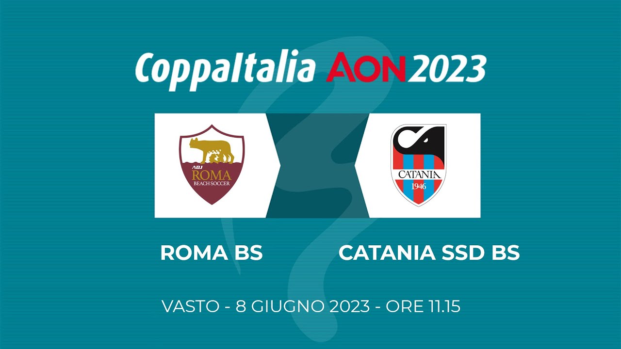 ROMA-CATANIA SSD - Ottavi di Finale Coppa Italia