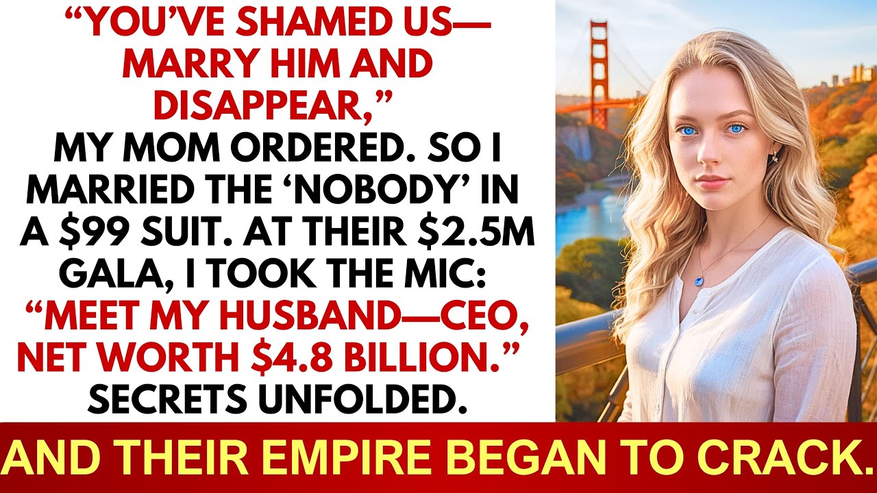 My Parents Forced Me to Marry a Nobody—Then I Revealed He Was a Billionaire at Their Gala