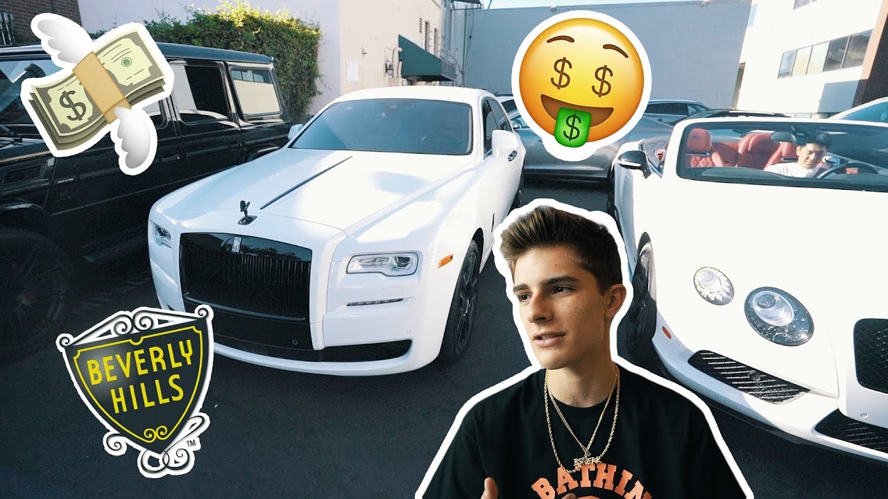 A Day In Beverly Hills With Blake Linder! (Driving Crazy Cars)