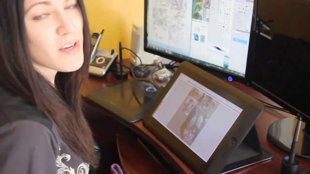 Cintiq 13HD Review by a First Time Cintiq User.