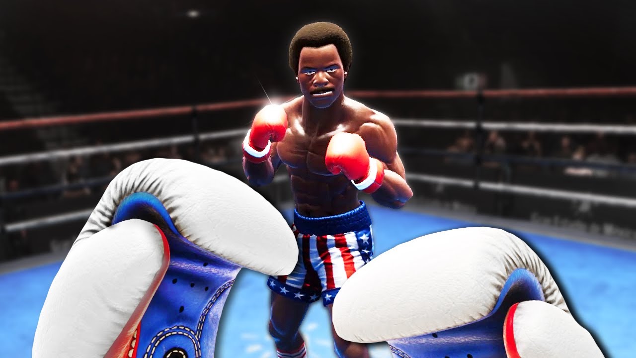 An Idiot Fights Apollo Creed In VR