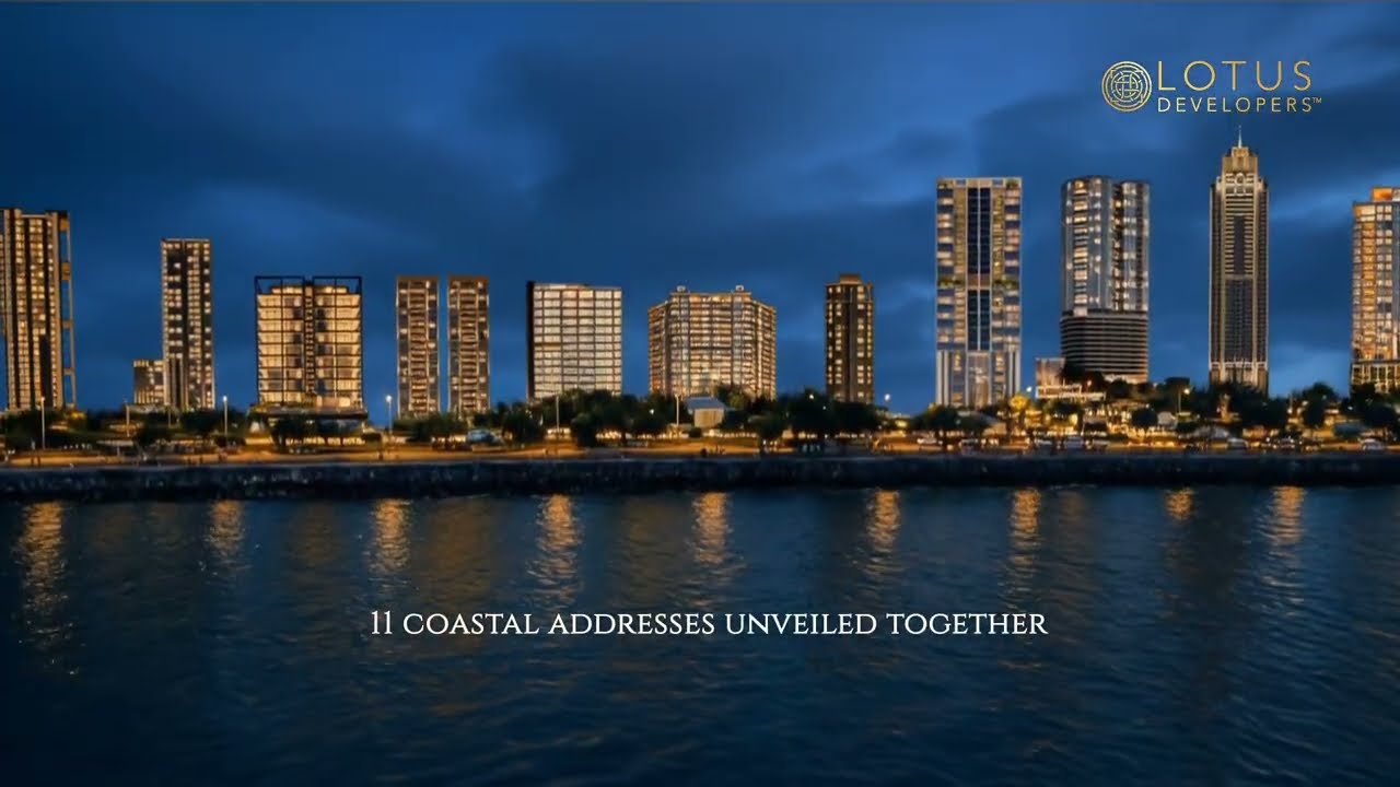 Sea Facing Luxury Apartments by Lotus Developers in Mumbai | Exclusive Beachfront Homes
