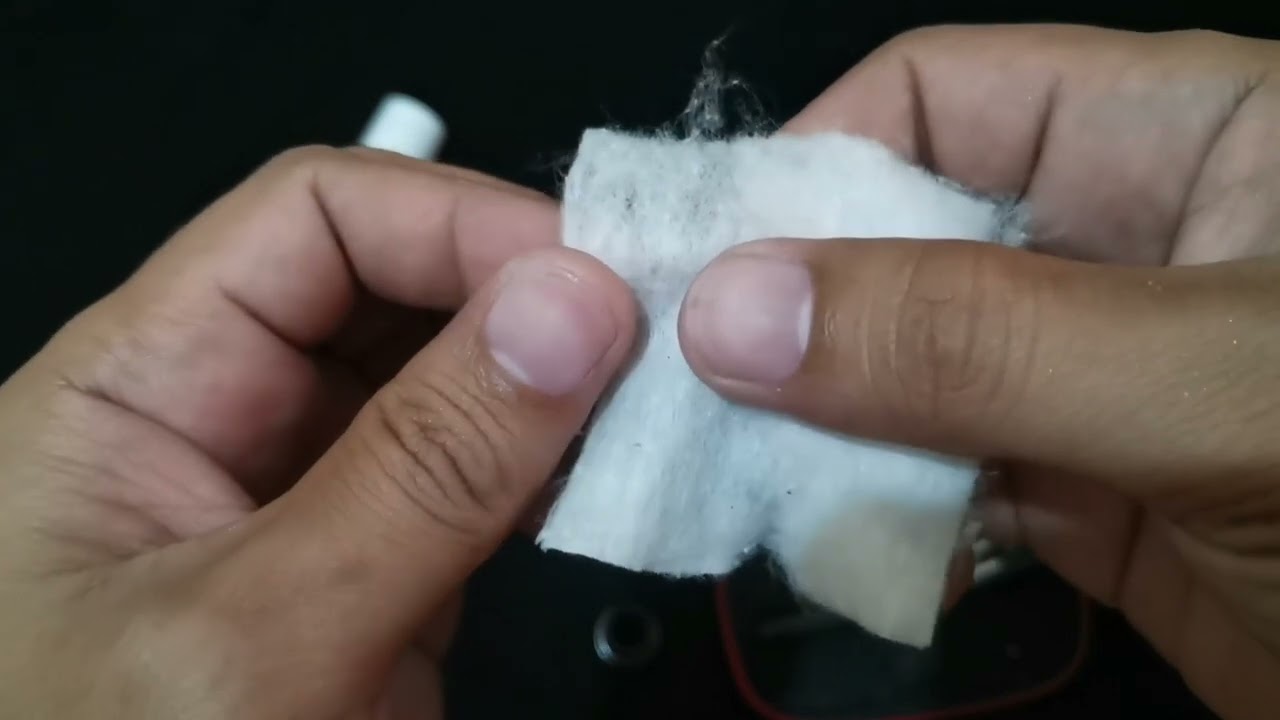 How to do Scottish roll wicking method #Scottishroll #Vapetutorial #Vapingtips #scottishrollmethod