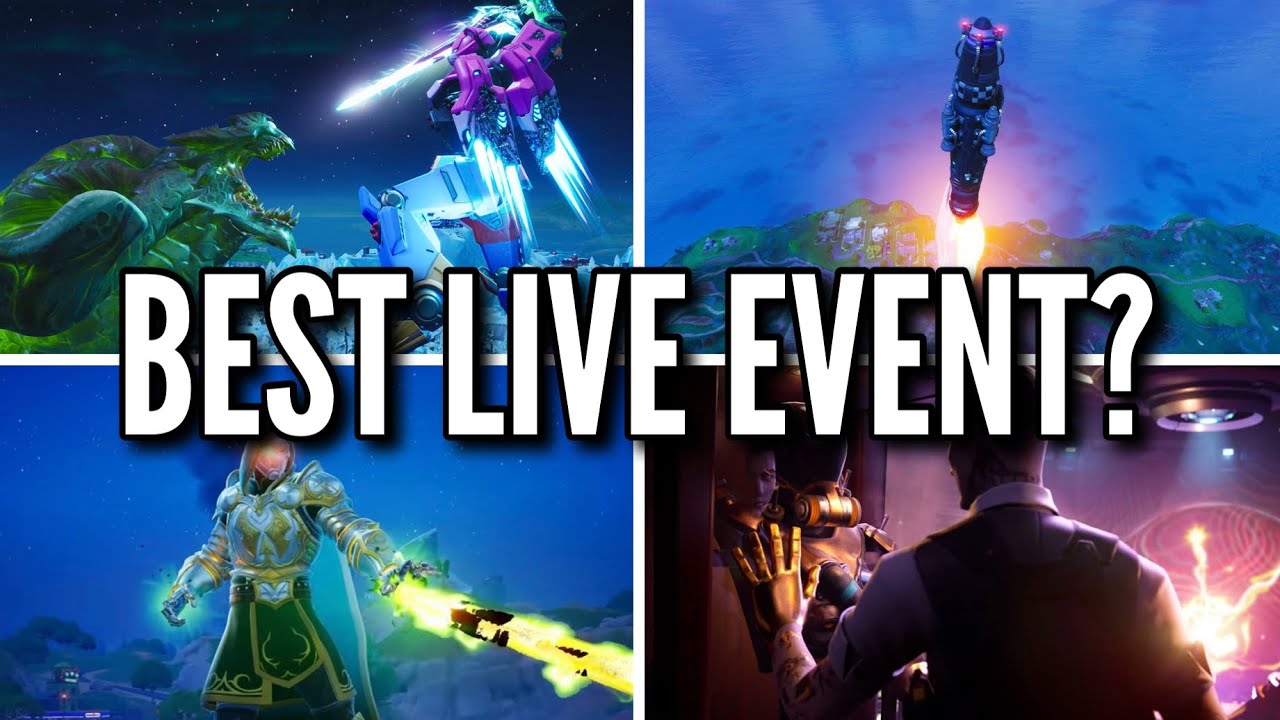 Every Live Event in Fortnite RANKED and EXPLAINED!