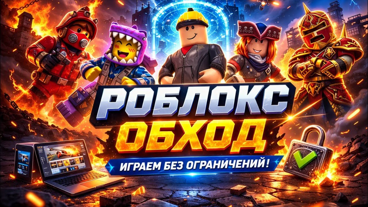 Как обойти блокировку роблокса | Роблокс обход | Обход роблокса | Роблокс фикс
