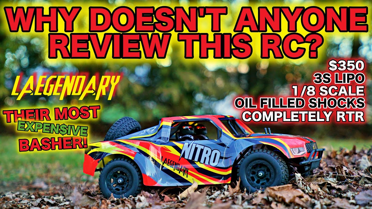 Laegendary RC 1/8 Nitro RTR Brushless SCT - Unboxing & Overview